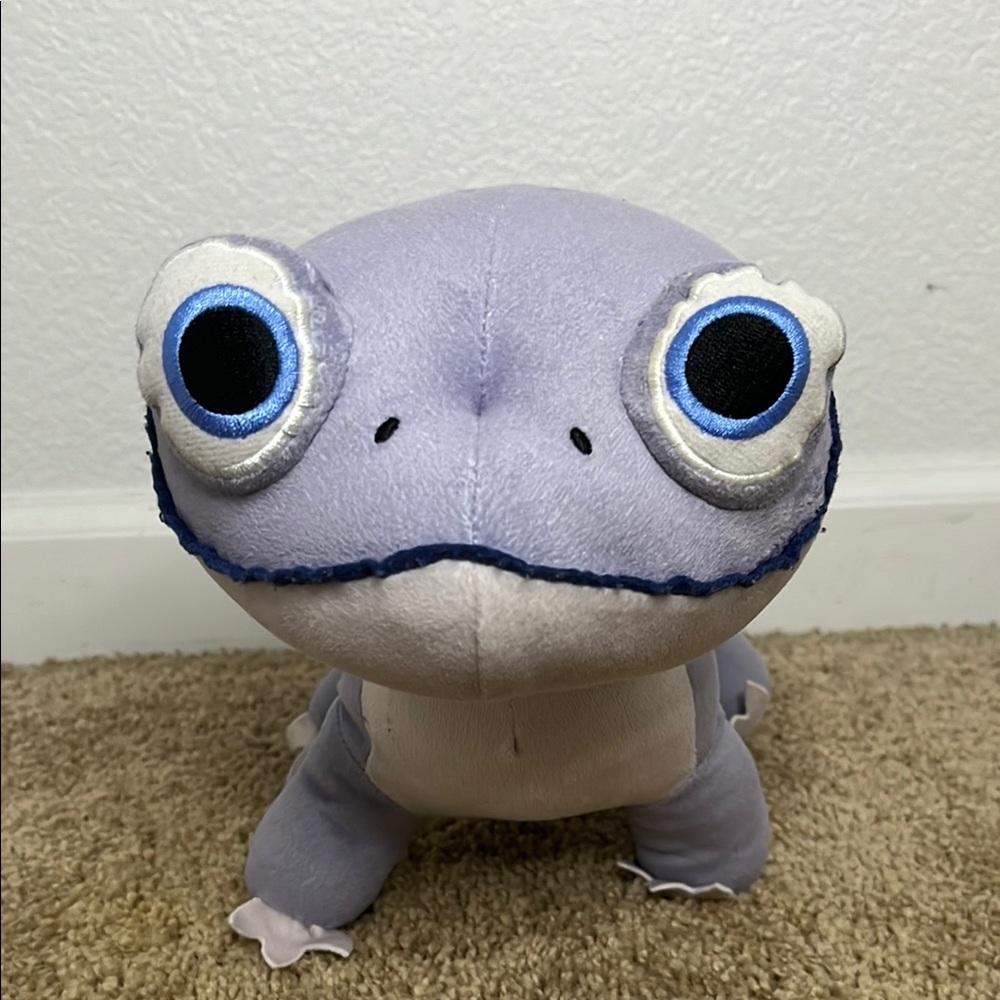 Disney Plush Frog Toy - Lavender and Sky Blue